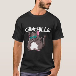 Camiseta Chinchillin Dabbing Chinchilla Sun Glasses Meme