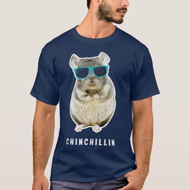 Camiseta Chinchillin Funny Chinchilla Lovers (Anverso)