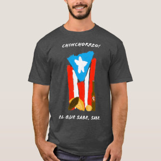 Camiseta Chinchorreo Puerto Rico PR El que sabe, sabe 