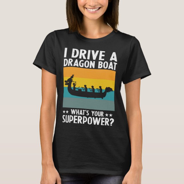 Camiseta Chinese Boat Racing Quote for Dragon Boat Coach  1 (Anverso)