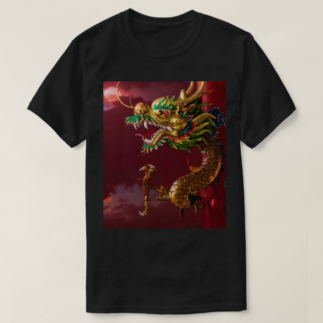 Camiseta chinese dragon (Diseño del anverso)