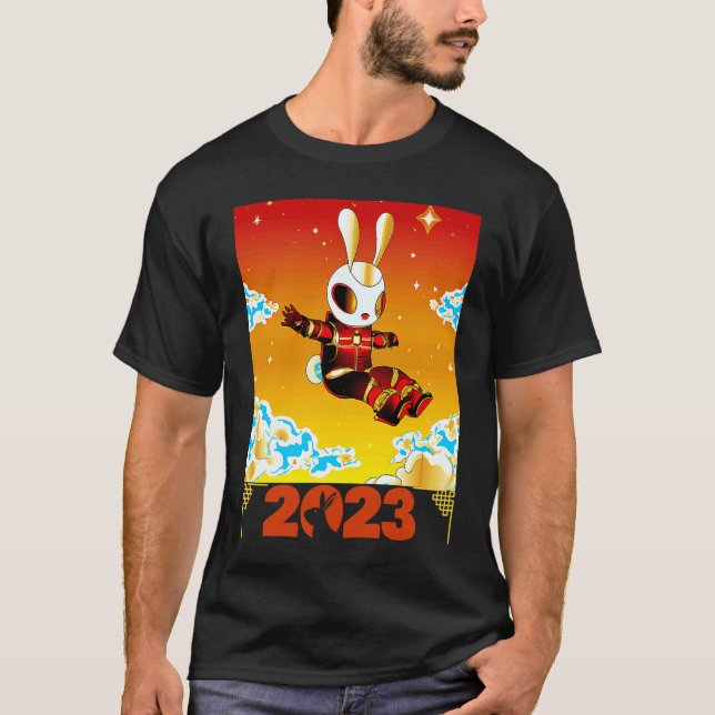 Camiseta Chinese New Year 2023 Year Of The Rabbit 2023 Wome (Anverso)