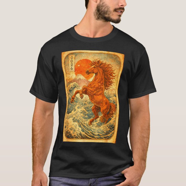Camiseta Chinese New Year 2026 Of The Horse Lunar New Year  (Anverso)