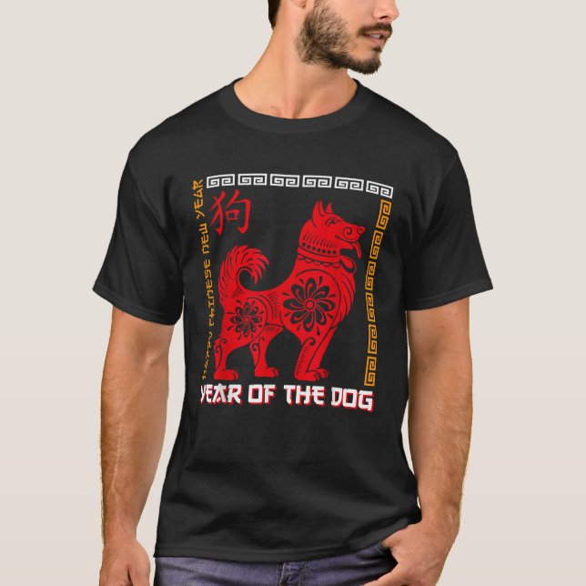 Camiseta Chinese New Year Chinese Zodiac Horoscope Year of  (Anverso)