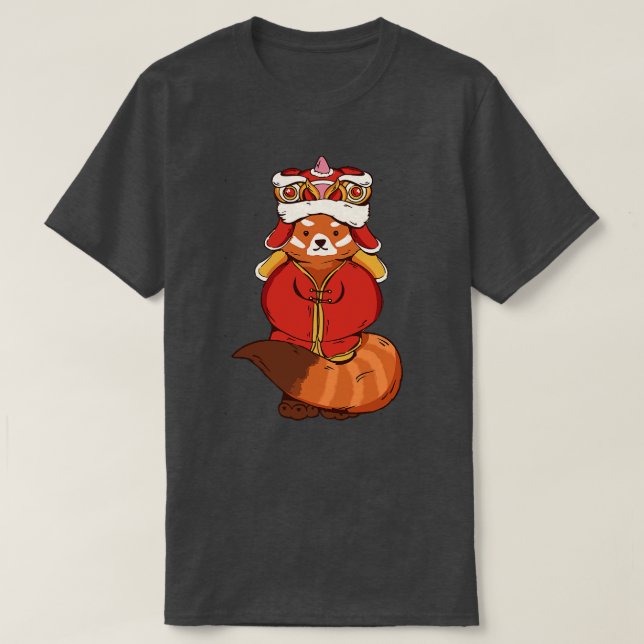Camiseta Chinese Red Panda 1 (Diseño del anverso)