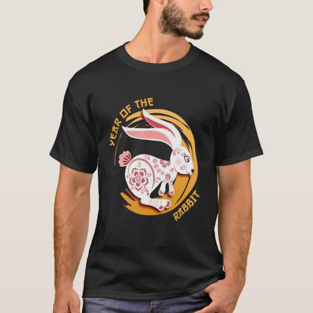Camiseta Chinese Zodiac Year of the Rabbit Chinese New Year (Anverso)