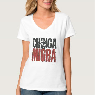Camiseta Chinga La Migra Anti-ICE Shirt - Vintage Resistanc