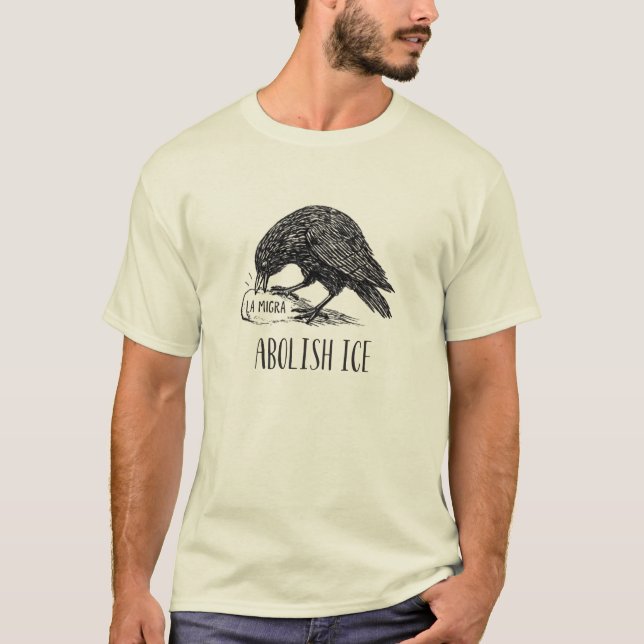 Camiseta Chinga La Migra – Protesta contra ICE multitud (Anverso)
