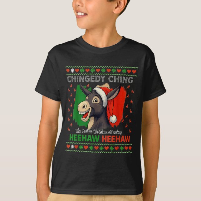 Camiseta Chingedy Ching Dominick The Italian Christmas Xmas (Anverso)