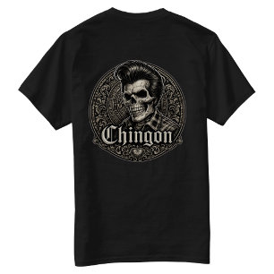 Camiseta Chingon Rockabilly Cráneo Post hit