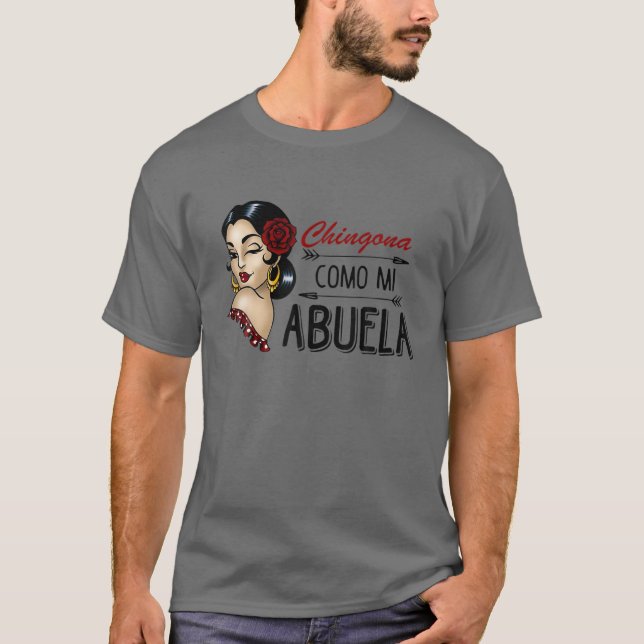 Camiseta Chingona Como Mi Madre (Anverso)