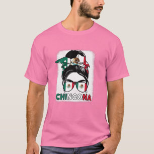 Camiseta Chingona Girl Mexico Girl Mexicana Mamacito Mexica