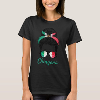Camiseta Chingona Patriotic Girl Mexico Pride Proud Mexican