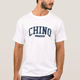 Camiseta Chino California CA College University Style Navy