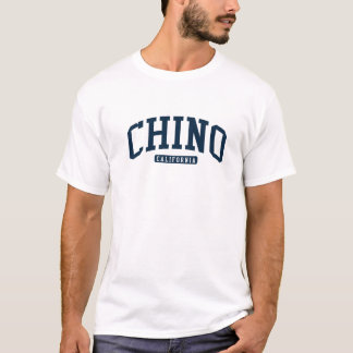Camiseta Chino California CA College University Style Navy