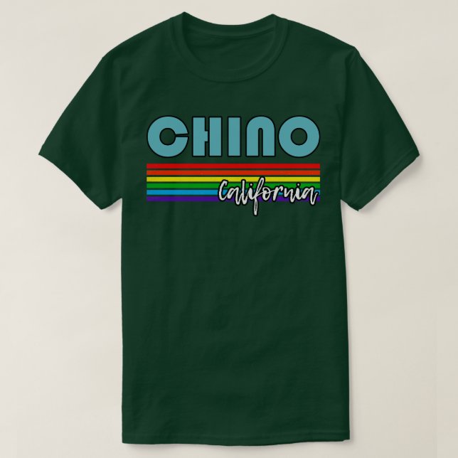 Camiseta Chino California Orgullo Chino LGBT Regalo LGBTQ S (Diseño del anverso)