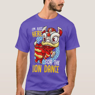 Camiseta Chino Chica de danza del león de 2023