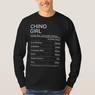 Camiseta Chino Chica Funny California Hometown
