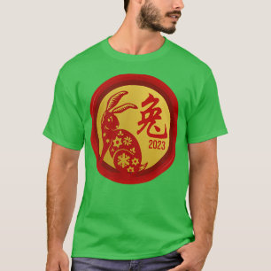 Camiseta Chino Feliz Año Nuevo de Conejo 2023