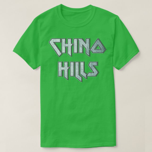Camiseta Chino Hills CA (Diseño del anverso)