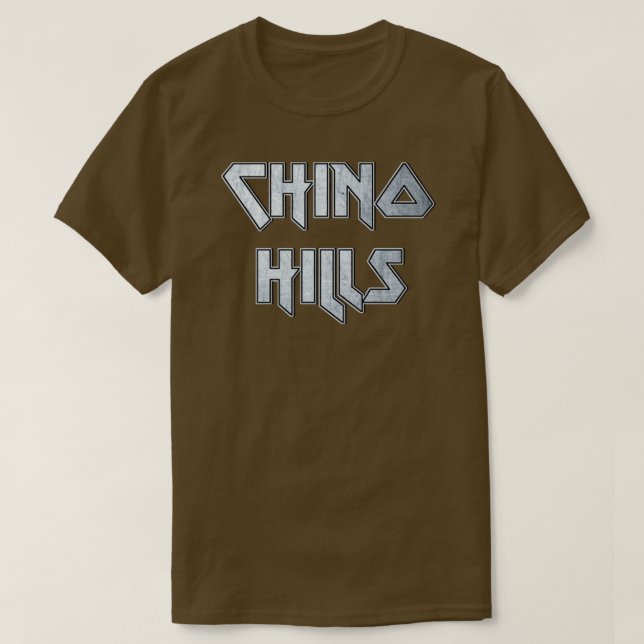 Camiseta Chino Hills CA (Diseño del anverso)