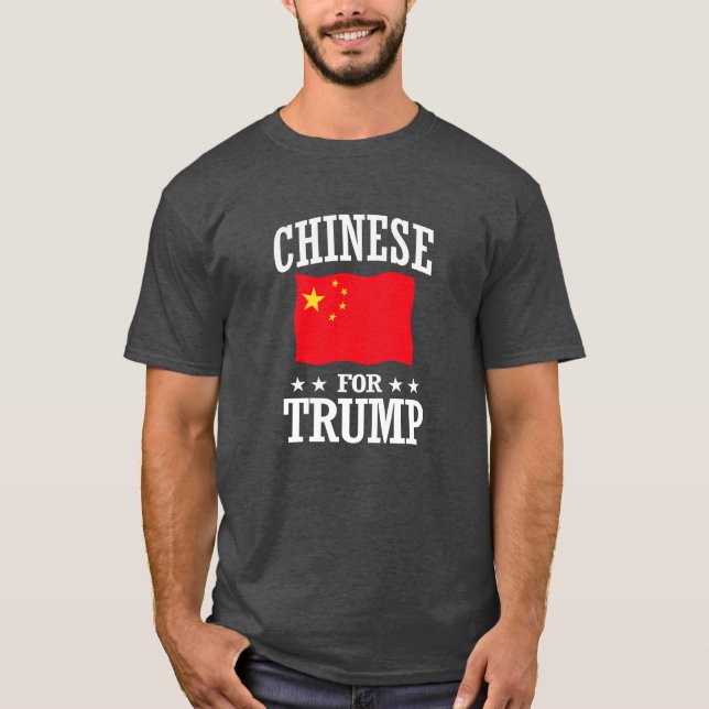 CAMISETA CHINO PARA TRUMP (Anverso)