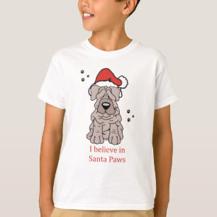 Camiseta Chino Shar Pei del navidad