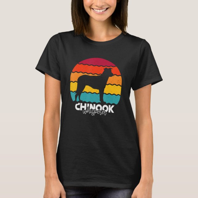 Camiseta Chinook Whisperer Retro Vintage (Anverso)