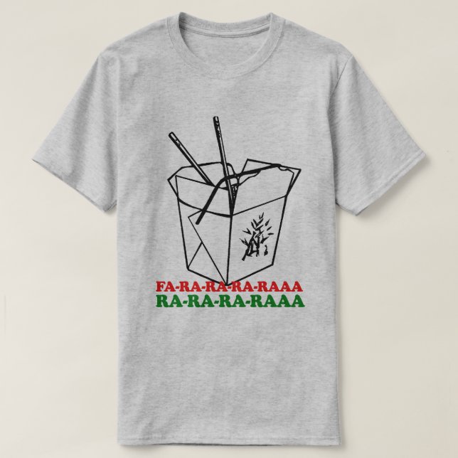 Camiseta Chinos retiran a Navidades de la Fa Ra Ra Ra Ra (Diseño del anverso)