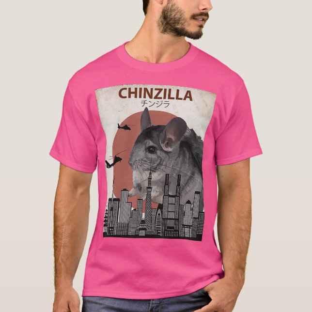 Camiseta Chinzilla Funny Chinchilla Chinchilla Lovers (Anverso)
