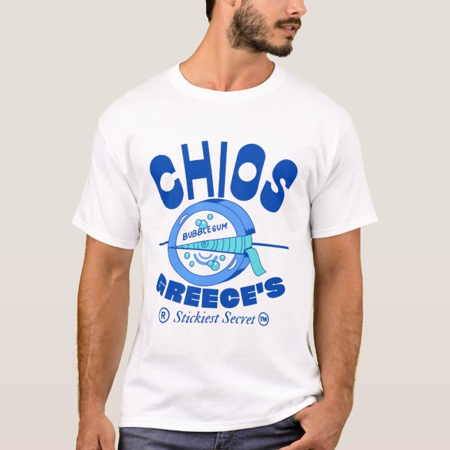 Camiseta Chios Greece's stickiest secret (Anverso)