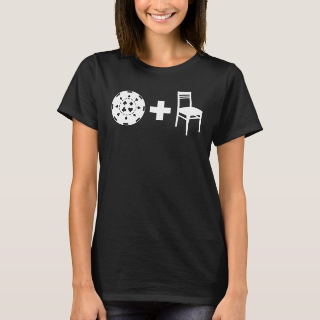 Camiseta Chip And A Chair Poker (Anverso)
