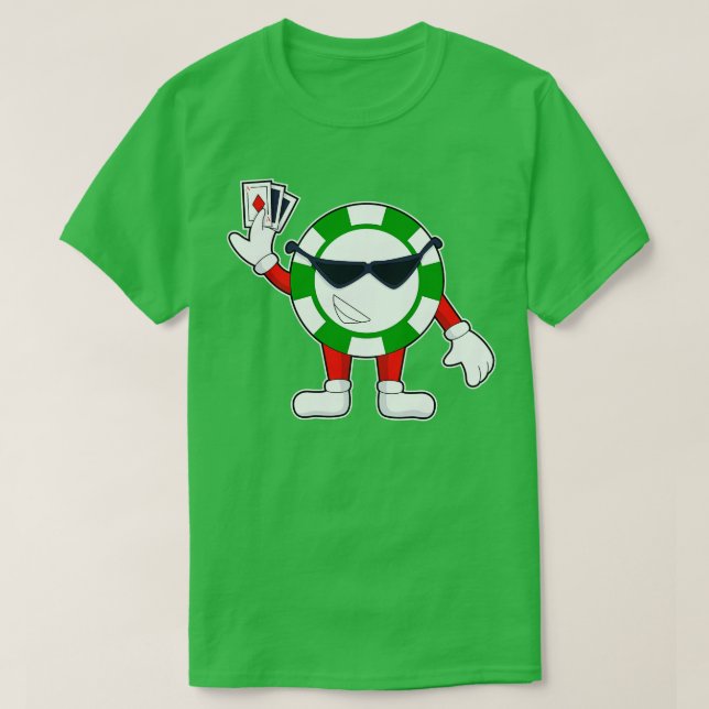 Camiseta chip con tarjetas (Diseño del anverso)