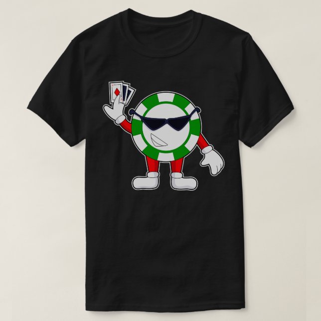 Camiseta chip con tarjetas (Diseño del anverso)
