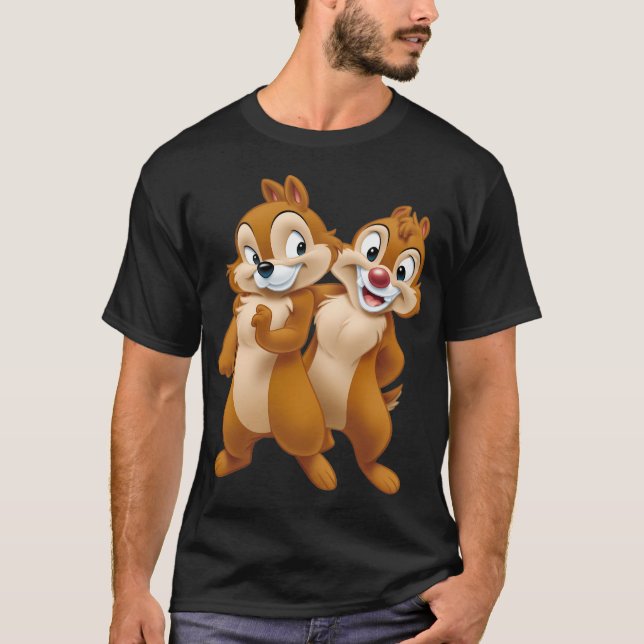 Camiseta Chip De Ardilla Y Chipmunks De Dale (Anverso)