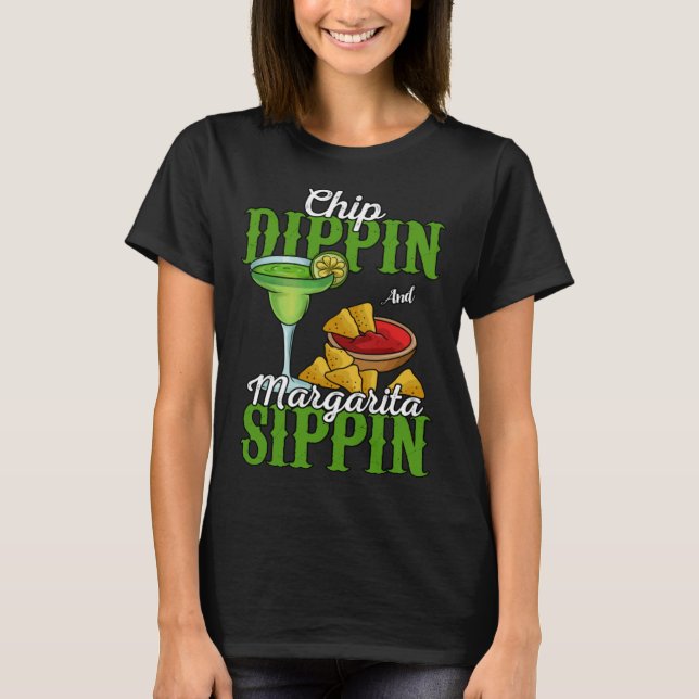 Camiseta Chip Dippin And Margarita Sippin (Anverso)