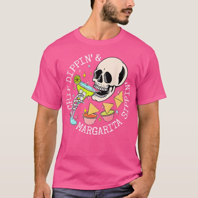Camiseta Chip Dippin Y Margarita Sippin (Anverso)
