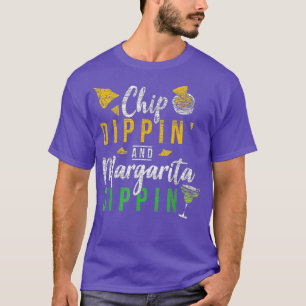 Camiseta Chip Dippin Y Margarita Sippin Cinco De Mayo
