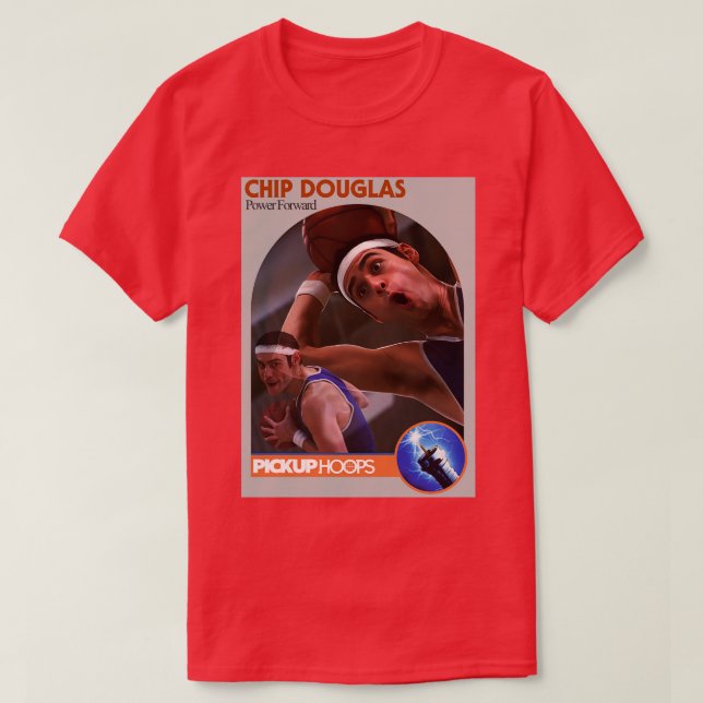 Camiseta Chip Douglas Cable Guy Basketball d (Diseño del anverso)