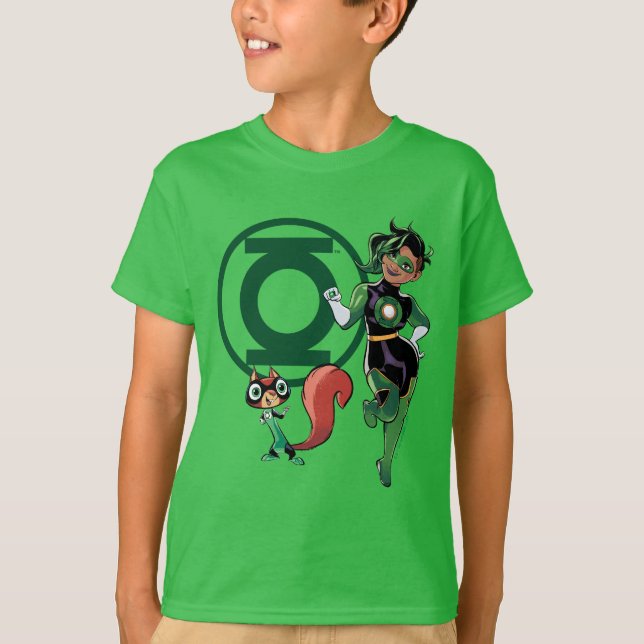 Camiseta Chip & Green Lantern (Anverso)