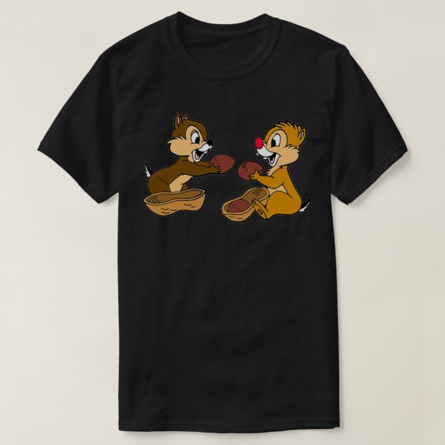 Camiseta Chip n Dale peanut (Diseño del anverso)