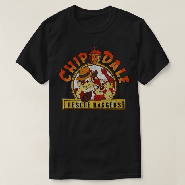 Camiseta Chip n Dale Vintage (Diseño del anverso)