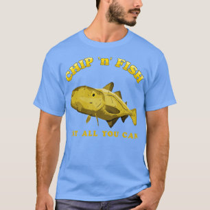 Camiseta Chip n Fish Come Todo Lo Que Puedes