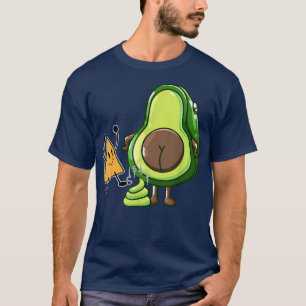 Camiseta Chip Tortilla Guacamole Poop Aguacate Vegan
