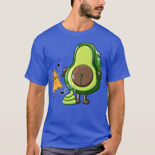 Camiseta Chip Tortilla Guacamole Poop Aguacate Vegan