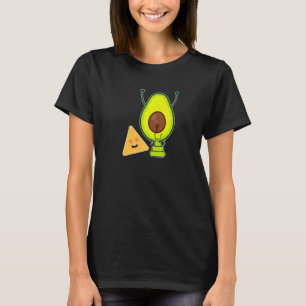 Camiseta Chip Tortilla Guacamole Poop Aguacate Vegan