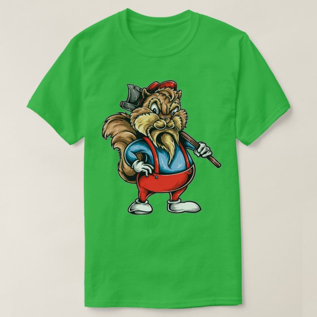 Camiseta Chip Wood Cutter 1 (Diseño del anverso)