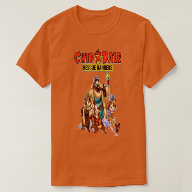 Camiseta Chip y Dale Team (Diseño del anverso)