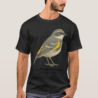 Camiseta Chipe de Dorso Amarillo Aves de California