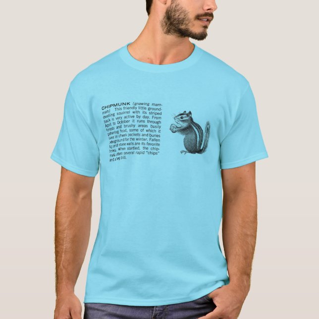 Camiseta chipmunk (Anverso)